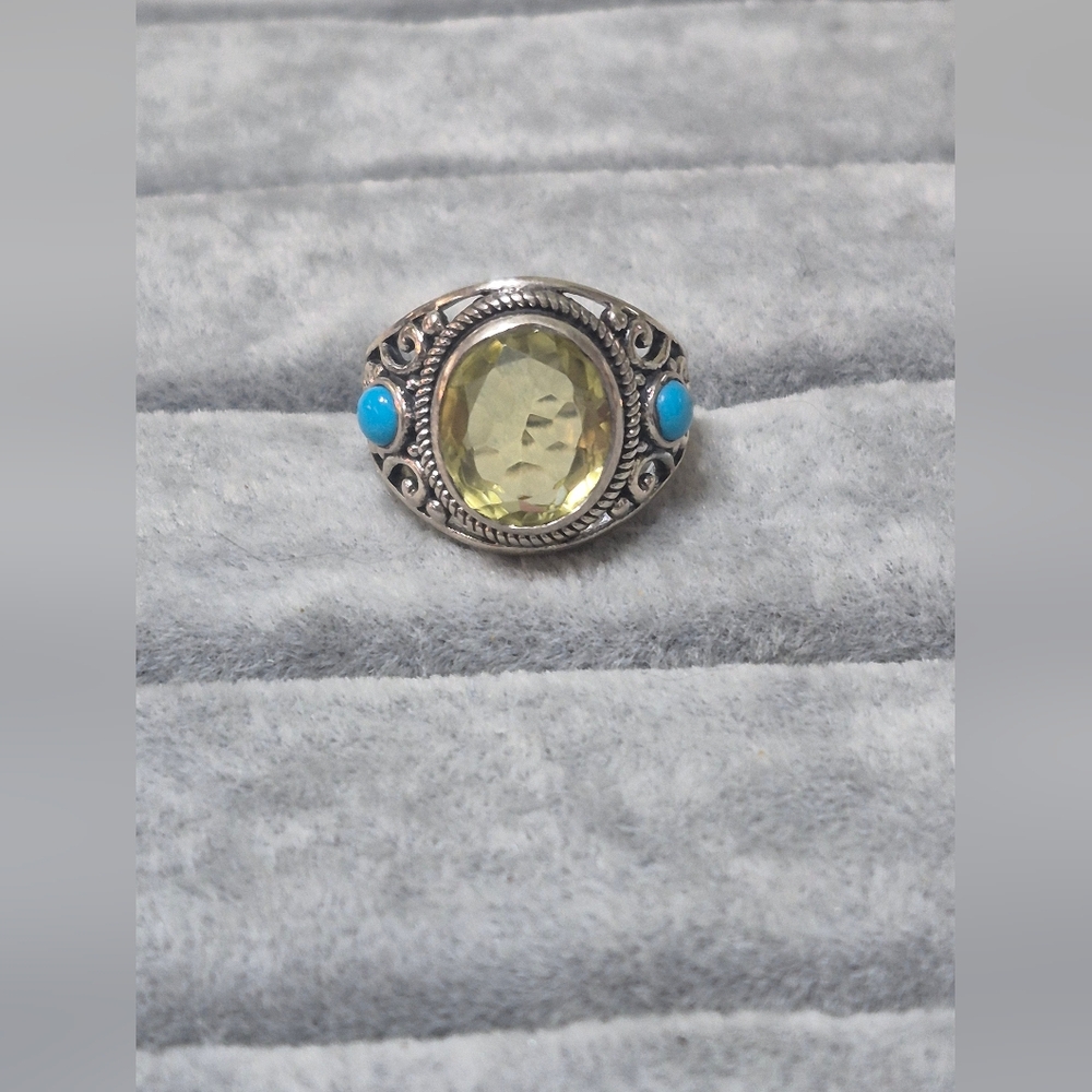 Sterling silver Womens Ring